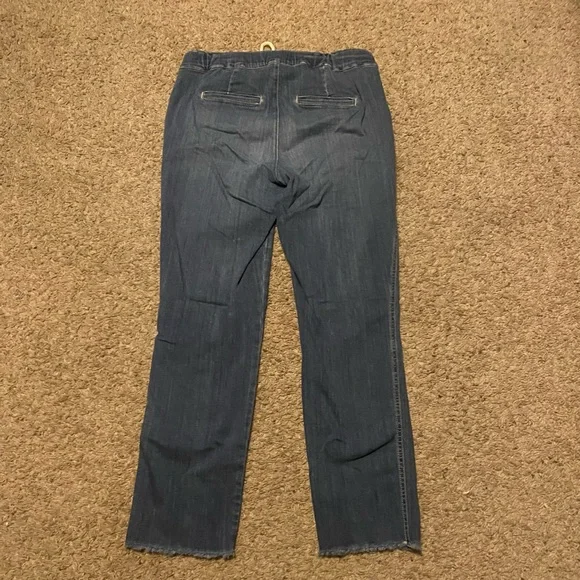 Lightweight denim cropped pants from NYDJ - Picture 2 of 8